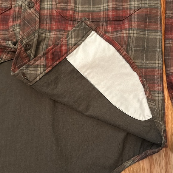 Simms Flannel Shirt. Size Medium. - Picture 3 of 4